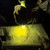 High Intensity Tactical Light, being used at night