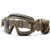 Smith Optics LoPro Regulator Goggle (Black or Tan) with Clear & Gray Lens