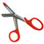 Orange Handled Shears, open left