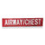 "Airway/Chest" Name Tape