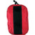 Rescue Essentials Bleeding Control Station IFAK (Individual) in nylon red pouch, back, showing Velcro backing