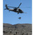 Sked Basic Rescue System - O.D. Green, patient packed and flying on helicopter