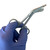 Mini Bandage 3.5" Scissors, in hand- pointing up