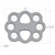 Focus Rigging Plate, Dimension view.