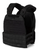 Tactical TacTec Plate Carrier -Black, Front angled view