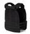 Tactical TacTec Plate Carrier -Black, Front angled view