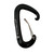 Rescue Essentials Logo Carabiner, front open