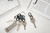 S-Biner® MicroLock® Stainless Steel, 5 pack in use