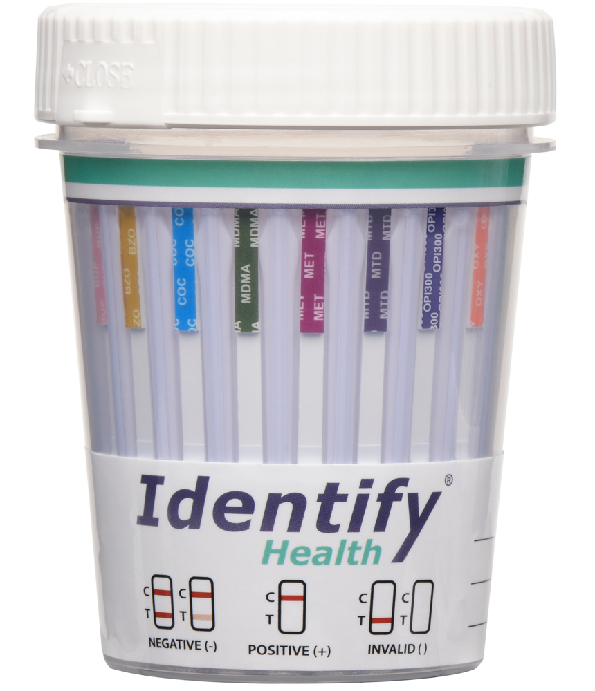 Identify Diagnostics 12 Panel Drug Test Cup 1