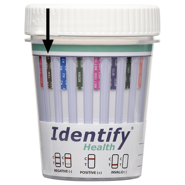 16 Panel Fentanyl Drug Test Cup Identify Health