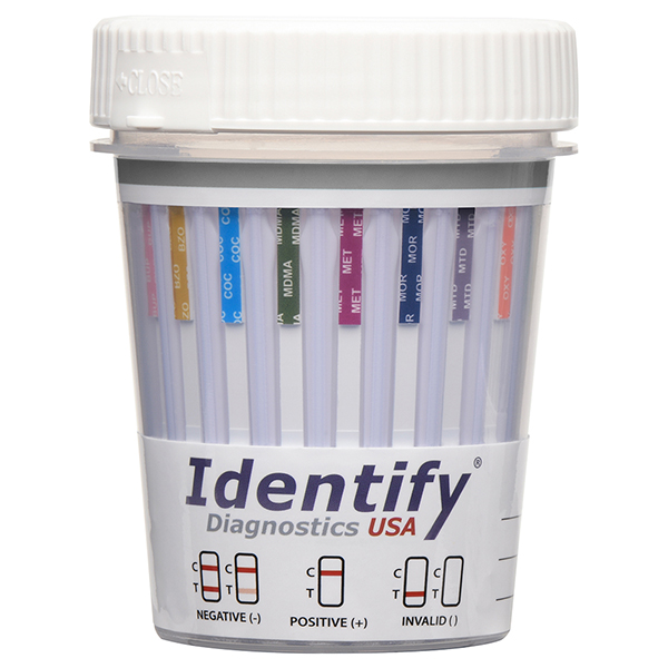 Identify Diagnostics Made In USA 12 Panel Drug Test Cup 1