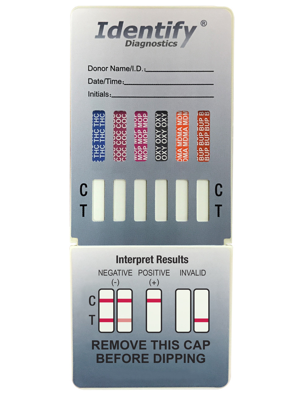 12 Panel Drug Test Dip Identify Diagnostics | Drug Testing Kits