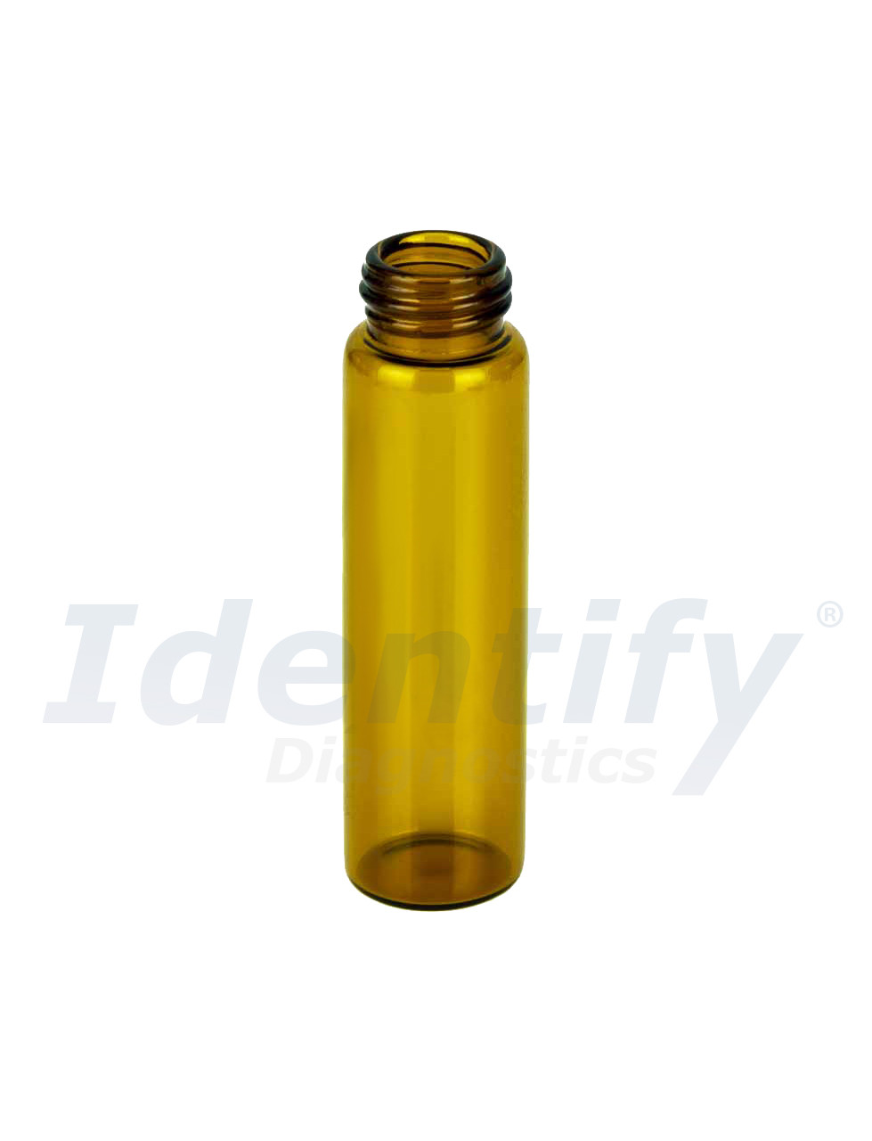 10ML Amber Glass Dram Vials - Liquid Bottle Storage Containers - Identify  Diagnostics