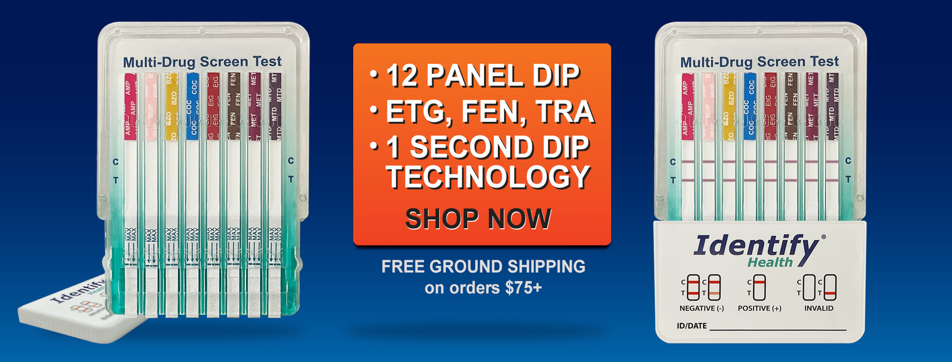 Identify Diagnostics | Drug Test Cups FDA Cleared CLIA Waived