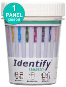 1 Panel Drug Test Cups - Custom Identify Health