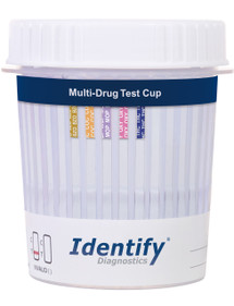 Identify Diagnostics 5 Panel Drug Test Cup - CLIA Waived - OTC Cleared