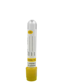 Identify Health Vacuum Urine Collection Tubes - 5ml Yellow