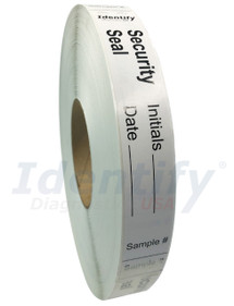 Identify Diagnostics USA Security Seal Sticker Labels - Ideal for specimen validity and adulteration tamper prevention