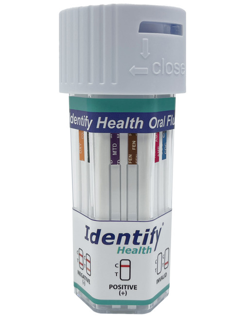 Identify Health 8 Panel Oral Fluid Saliva Drug Test - FUO