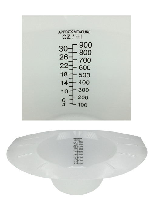 Stool Specimen Urine Collection Pan 800ml - Identify Health IDH-SP-1-CS