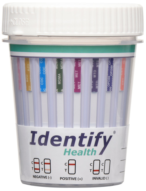 Identify Health 11 Panel Drug Test Cup - CLIA Waived
