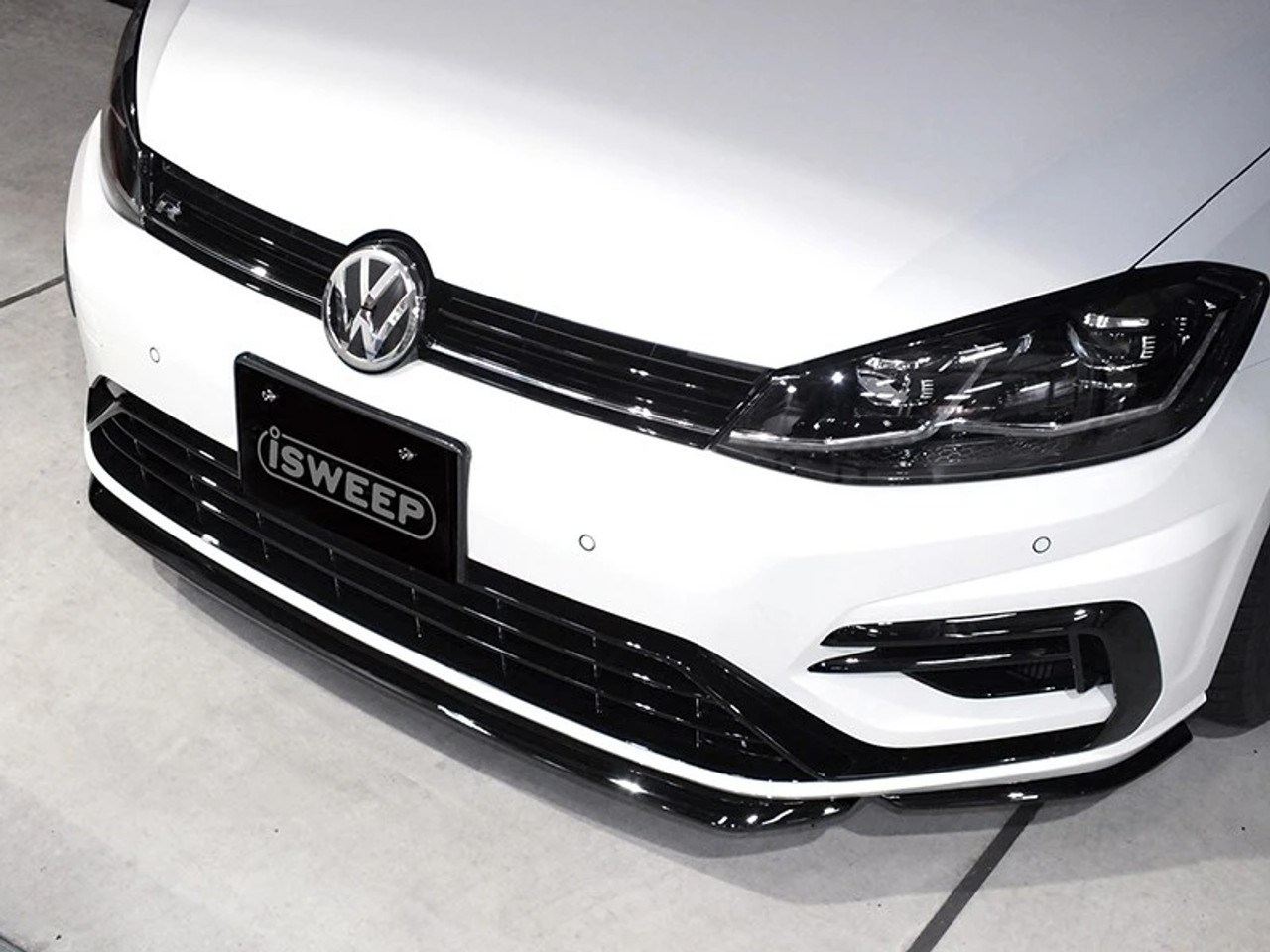 iSWEEP Mk7.5 Golf R Front Lip Spoiler - WCT Performance Canada