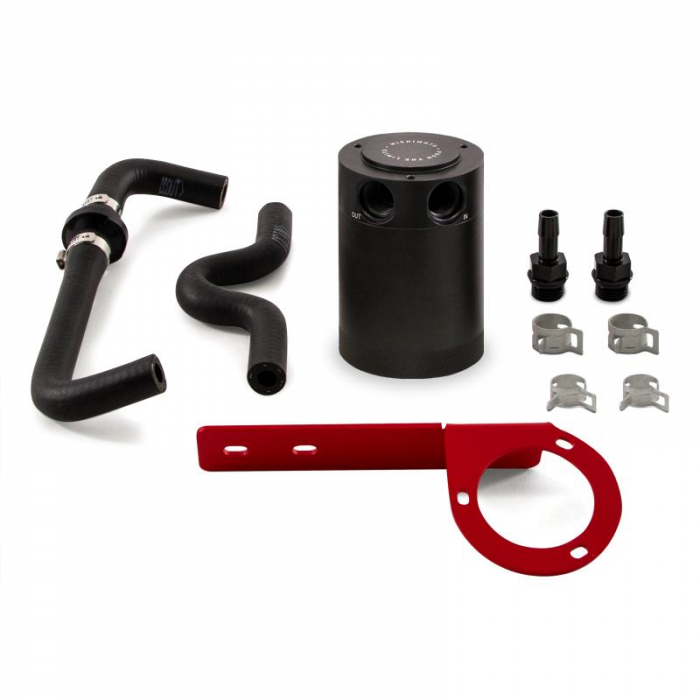 Mishimoto Baffled Oil Catch Can, PCV Side, fits Honda Civic Type R