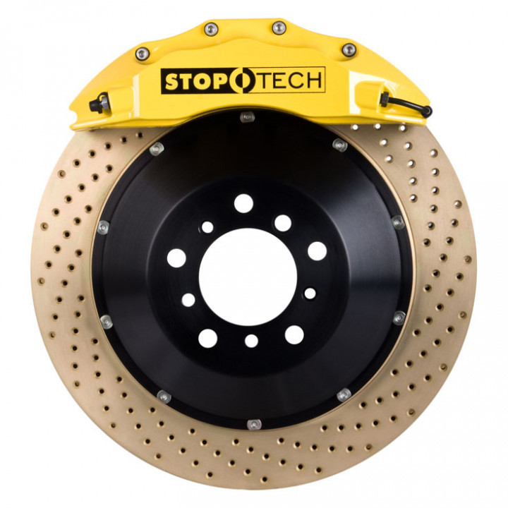 STOPTECH イエローブレーキキャリパー 6ポッド STOPTECH イエローブレーキキャリパー 6ポッド 【公式通販】