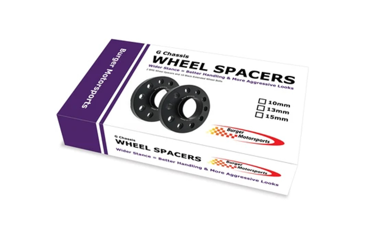 Burger Motorsports BMW G Chassis Wheel Spacers w/10 Bolts