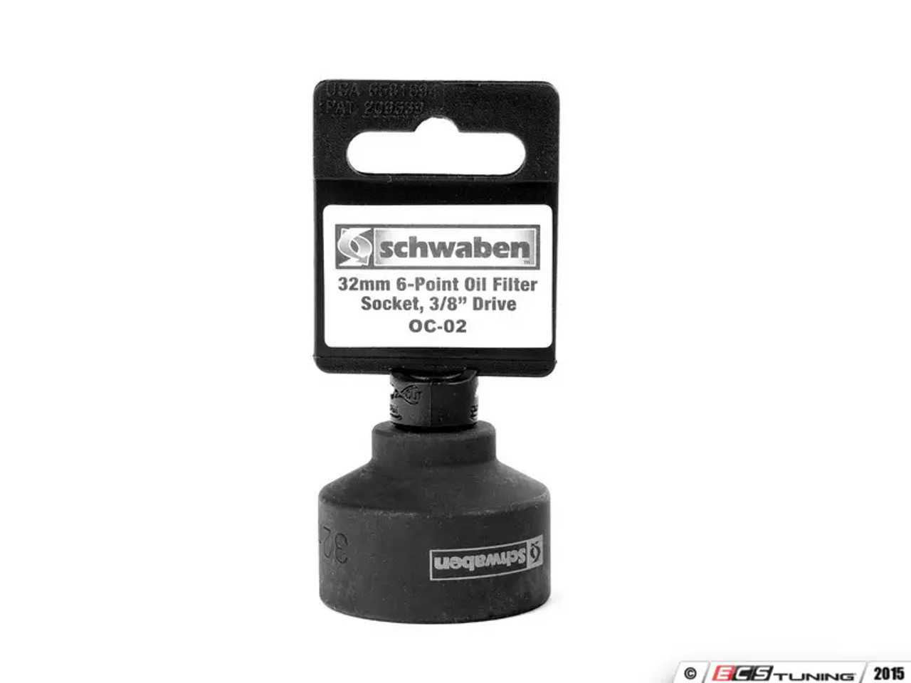 Schwaben 32mm 6-Point Oil Filter Socket - 3/8