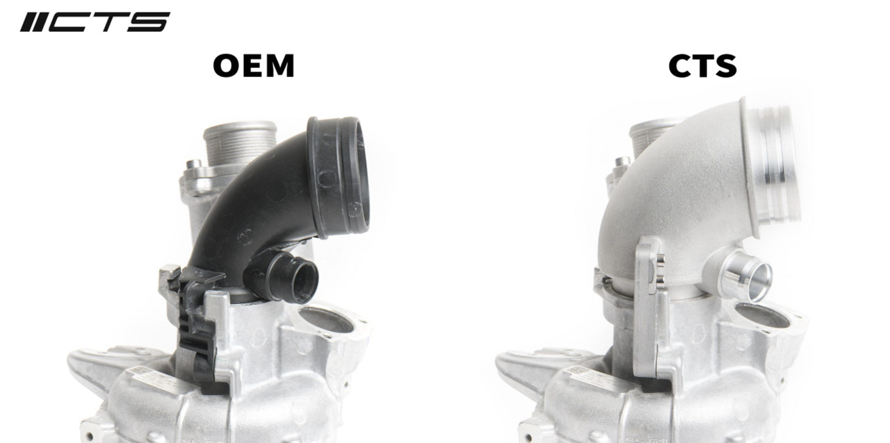 CTS Turbo 1.8T/2.0T MQB Gen3 Turbo Inlet Pipe - WCT Performance Canada