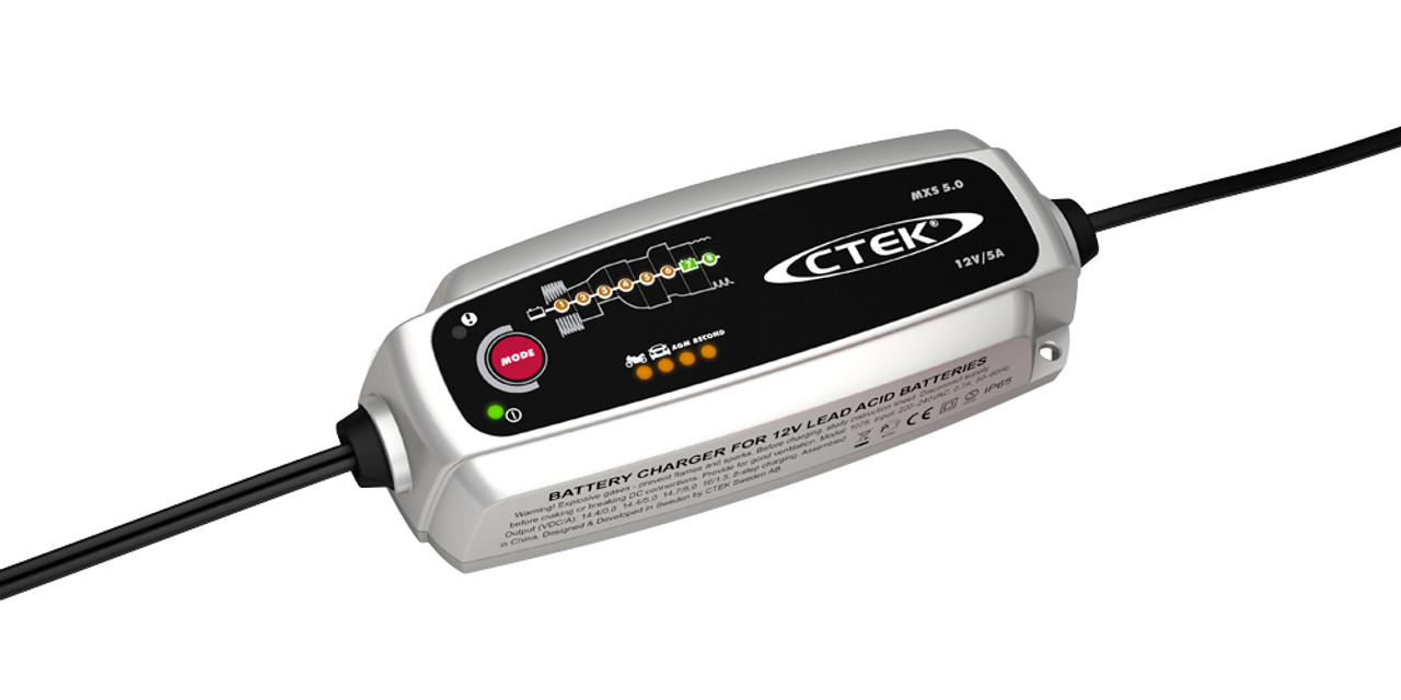 CTEK MXS 5.0 Battery Charger - WCT Performance Canada