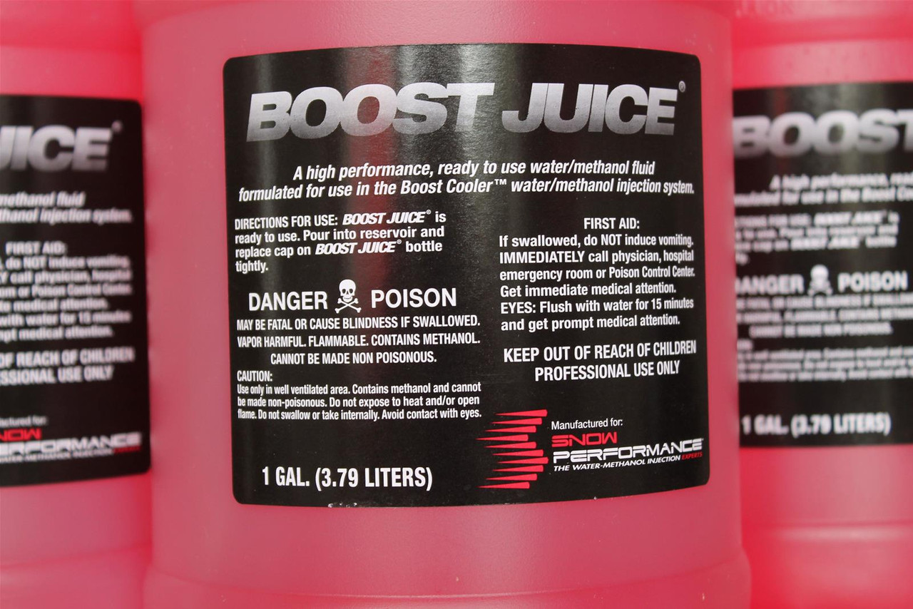 SNOW PERFORMANCE BOOST JUICE 50/50 HIGH PERFORMANCE WATERMETHANOL FLUID (1 Gallon) WCT