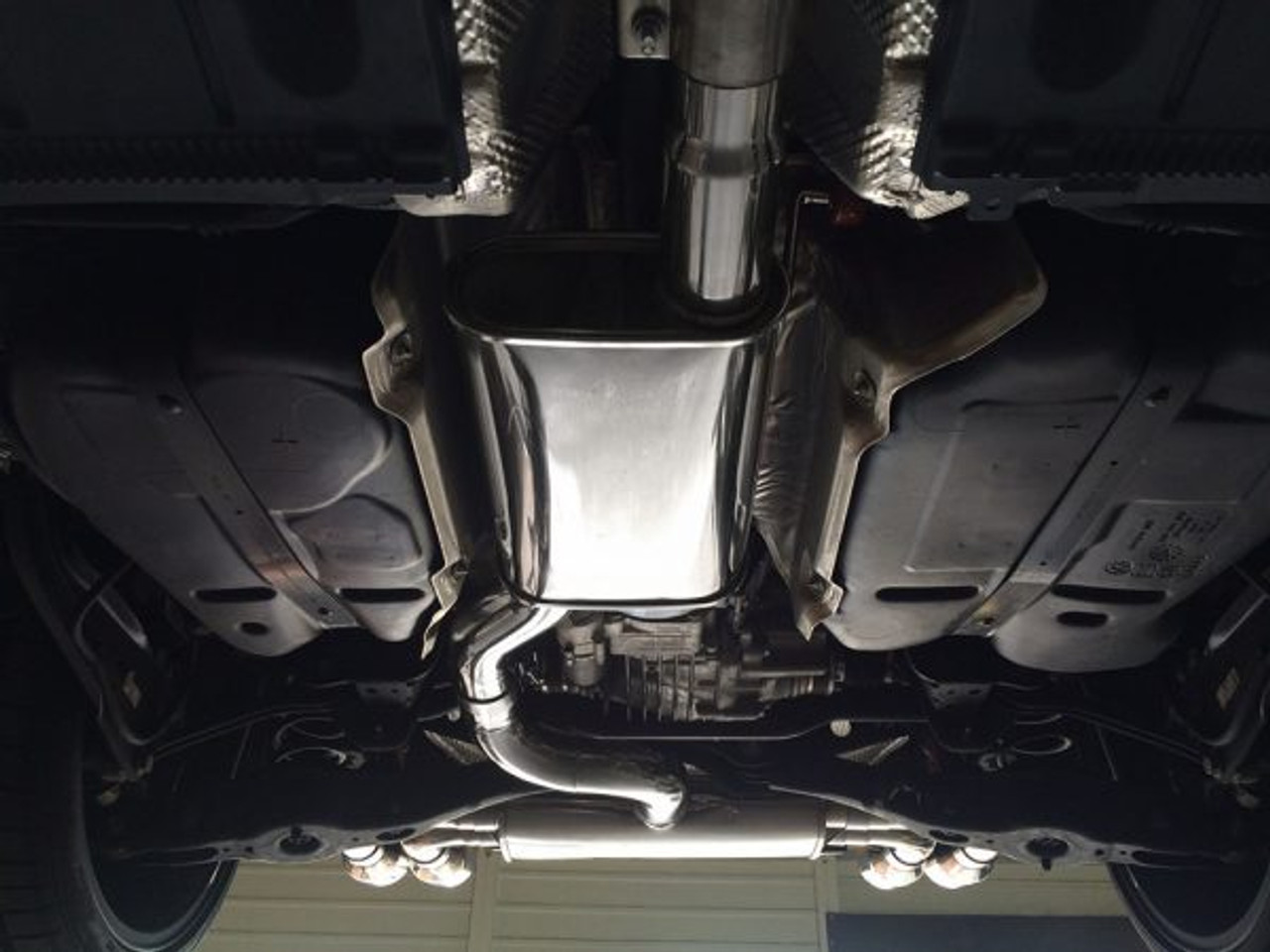 CTS Turboマフラー ゴルフ7 7.5 R S3 8V CTS Turbo VW MK7/7.5 Golf R 3″ Turboback Exhaust System