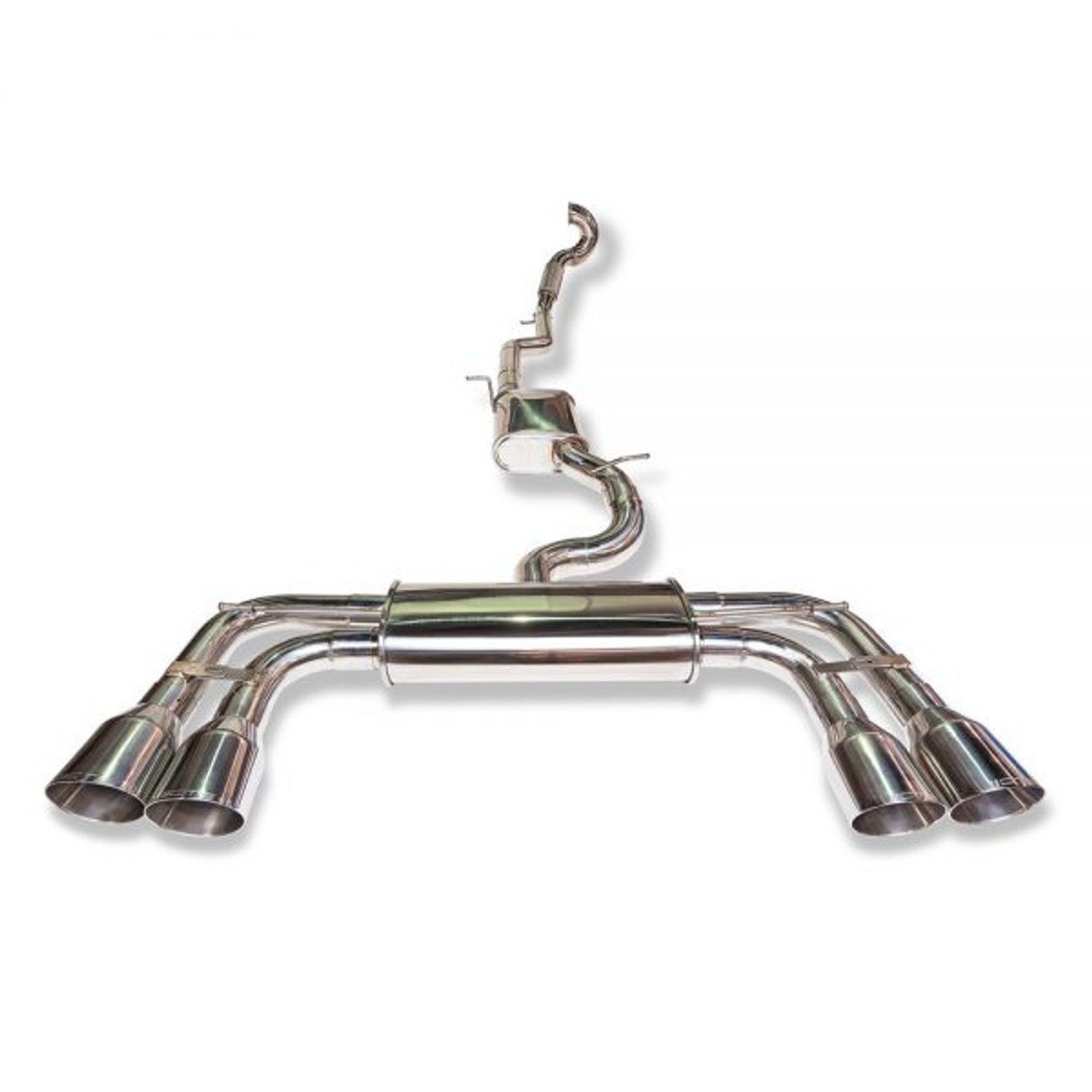 CTS Turboマフラー ゴルフ7 7.5 R S3 8V CTS Turbo VW MK7/7.5 Golf R 3″ Turboback Exhaust System