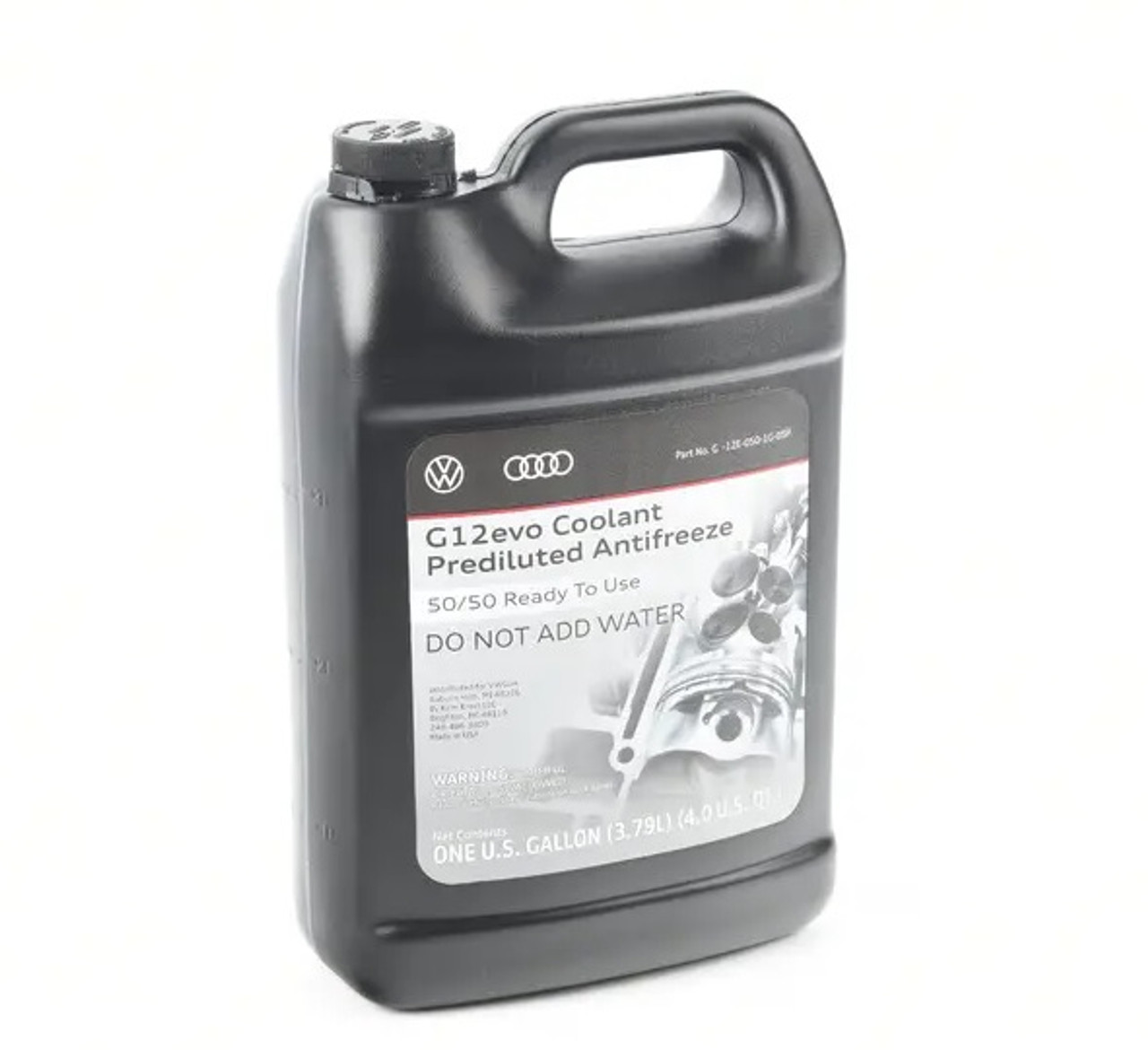 Volkswagen/Audi Genuine G12Evo Coolant / Antifreeze - 1 Gallon (3.78 Liters)