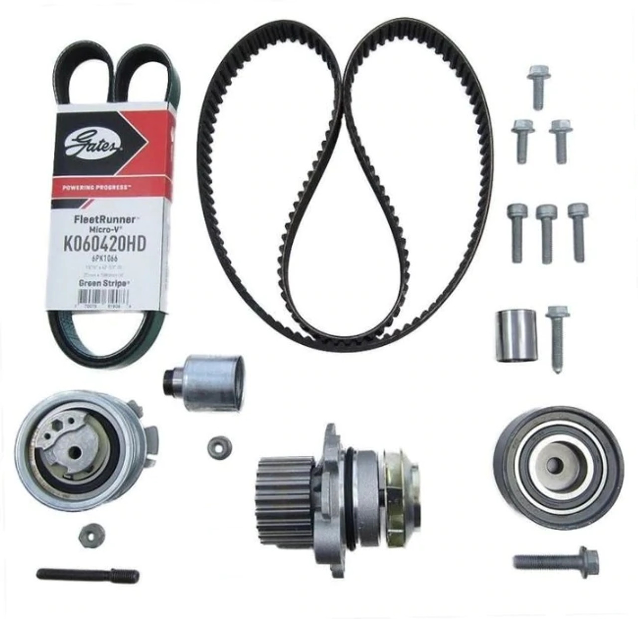 Dieselgeek Deluxe Common Rail Timing Belt Kit for Golf, Jetta, Beetle and  Audi A3