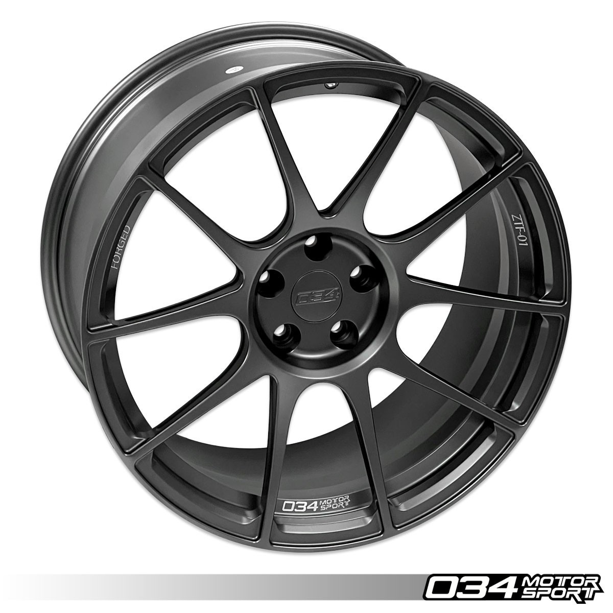 AtoZ 034Motorsport ZTF-R01 Forged Wheel, 20x10 ET30, 66.6mm Bore (Per