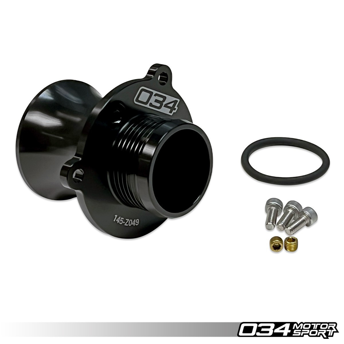 034Motorsport Turbo Muffler Delete w/ Test Ports, Mk8 Volkswagen