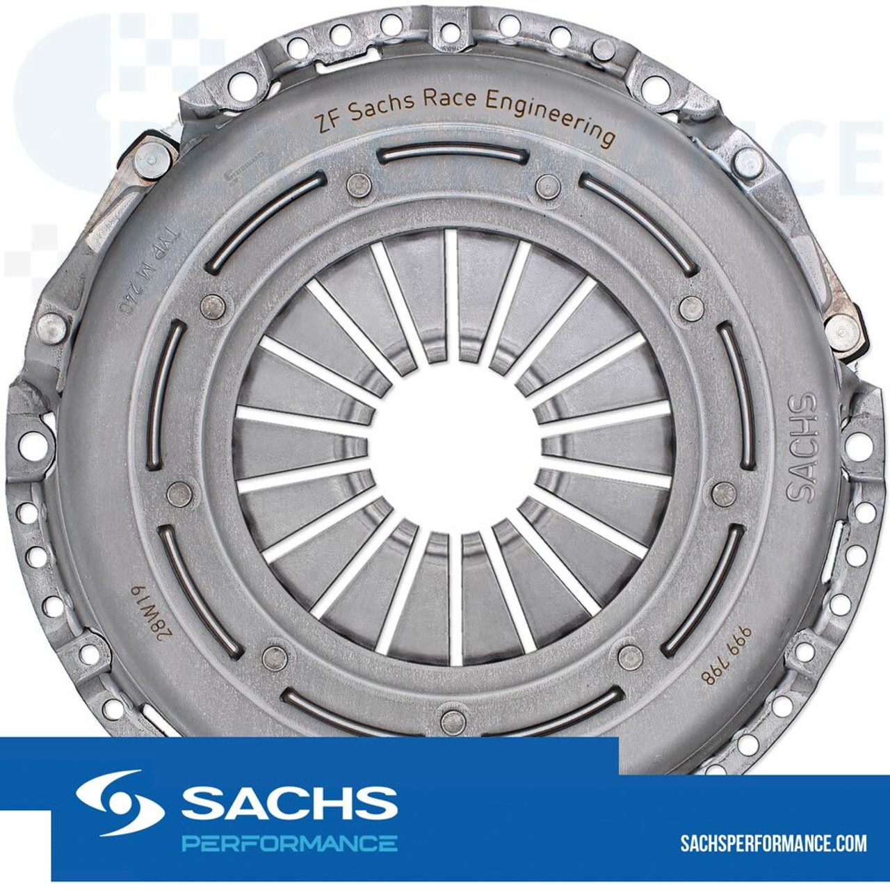 Sachs Performance Motorsports Clutch Kit W/Single Mass Flywheel Kit  600lb-ft (883089.000127)