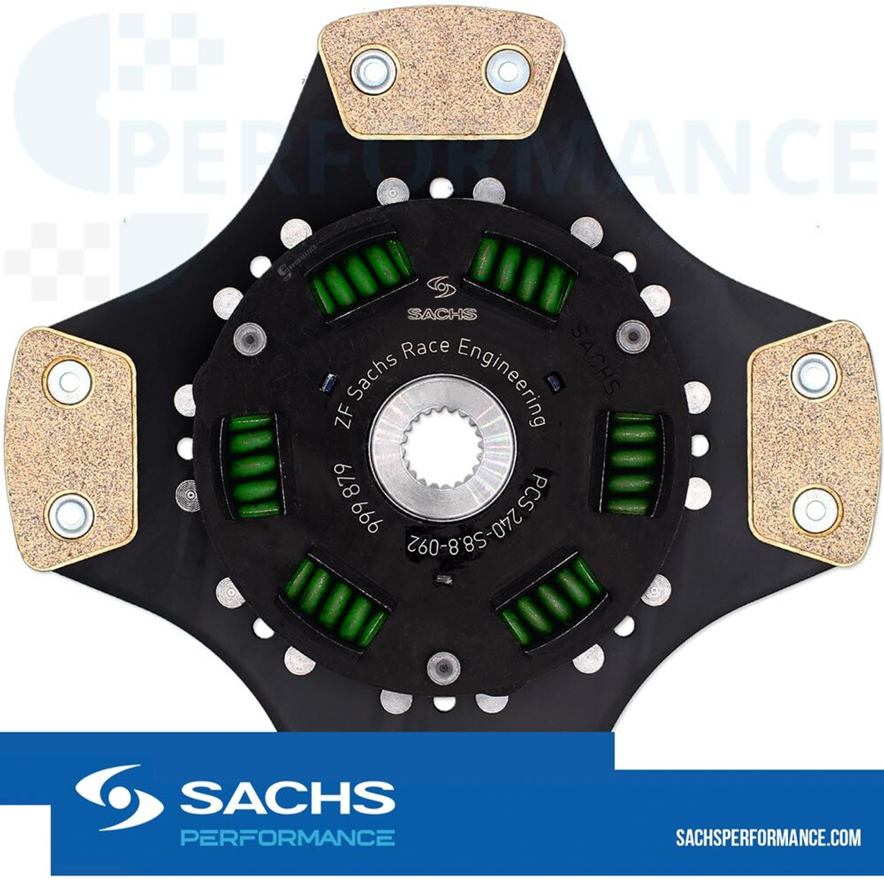 Sachs Performance Motorsports Clutch Kit W/Single Mass Flywheel Kit  600lb-ft (883089.000127)