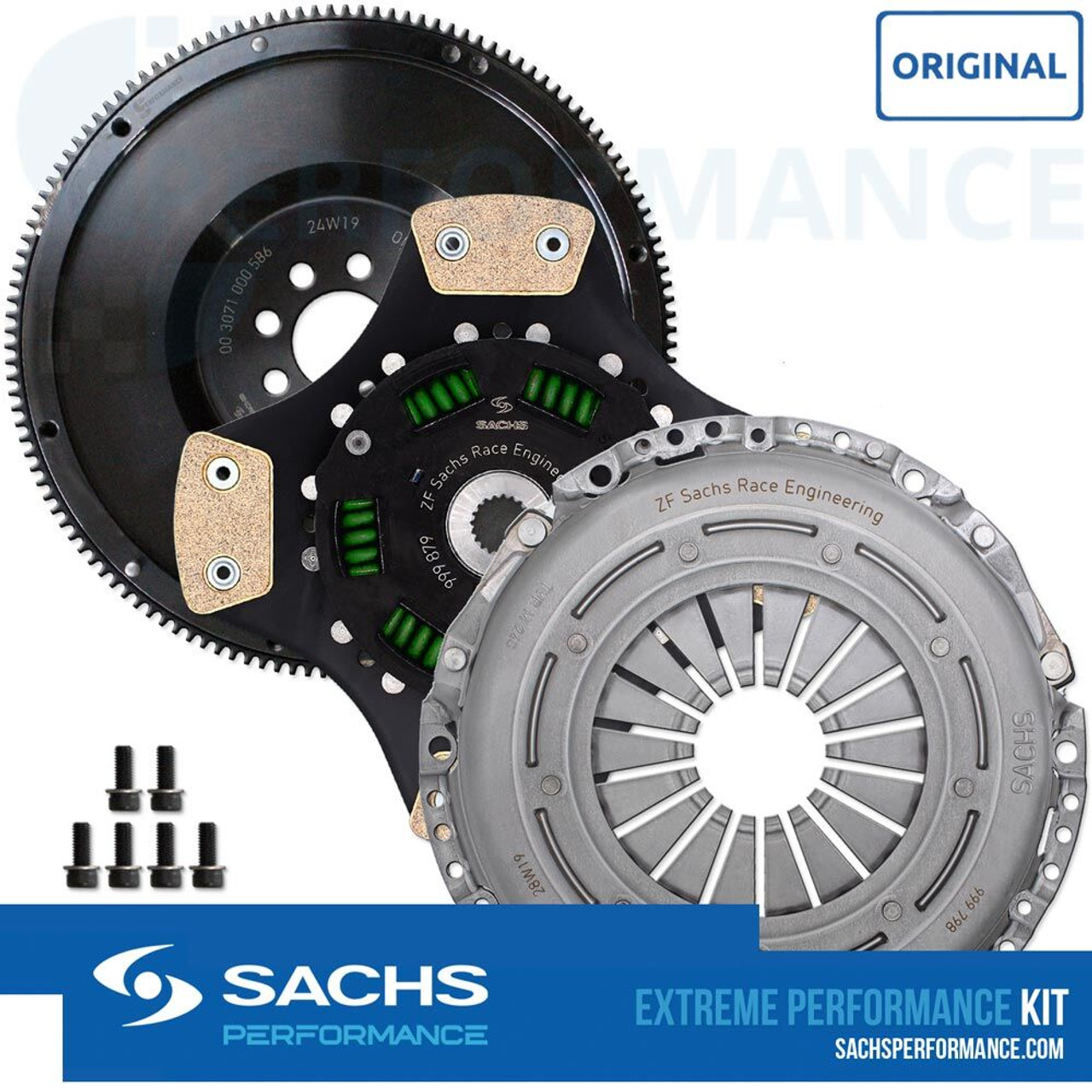 Sachs Performance Motorsports Clutch Kit W/Single Mass Flywheel Kit  600lb-ft (883089.000127)