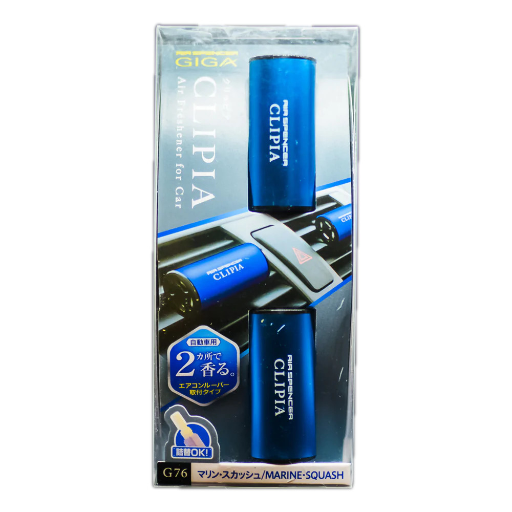 Air Spencer Giga Clipia Vent Clip Air Freshener G76 (Marine Squash