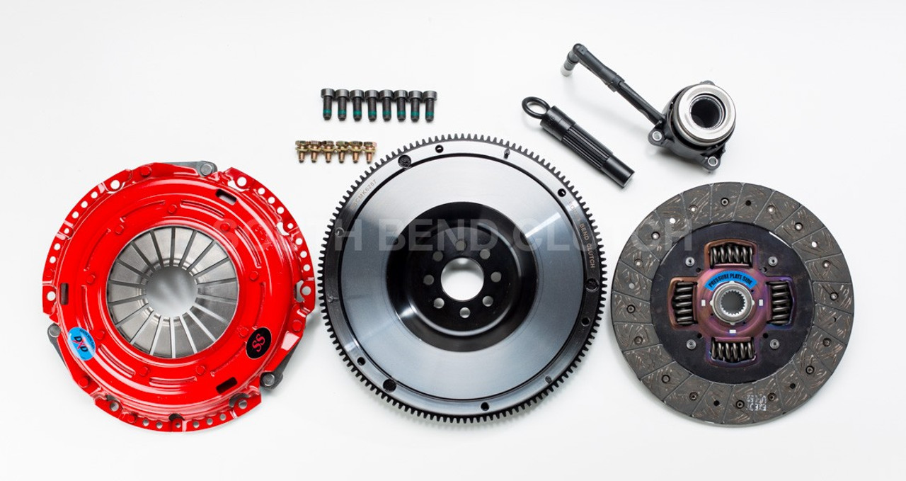 South Bend Stage 3 Daily Clutch kit includes Single Mass Flywheel (500  Ft-LBS) for MK8 GTI & R