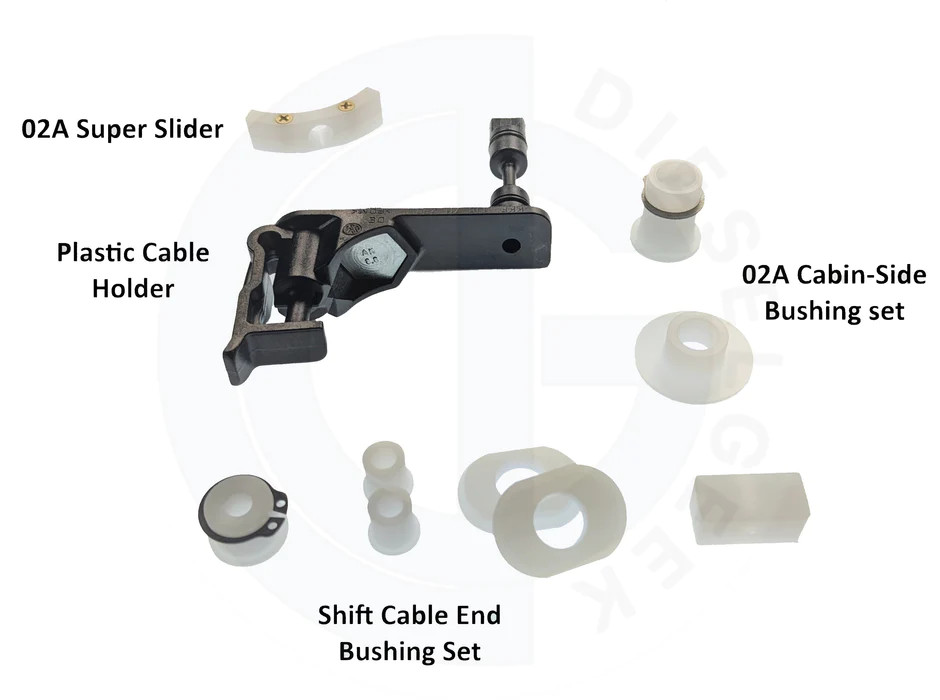 PUA！ Dieselgeek Deluxe 02A Bushing kit (Rect. Cable End 1989-1992