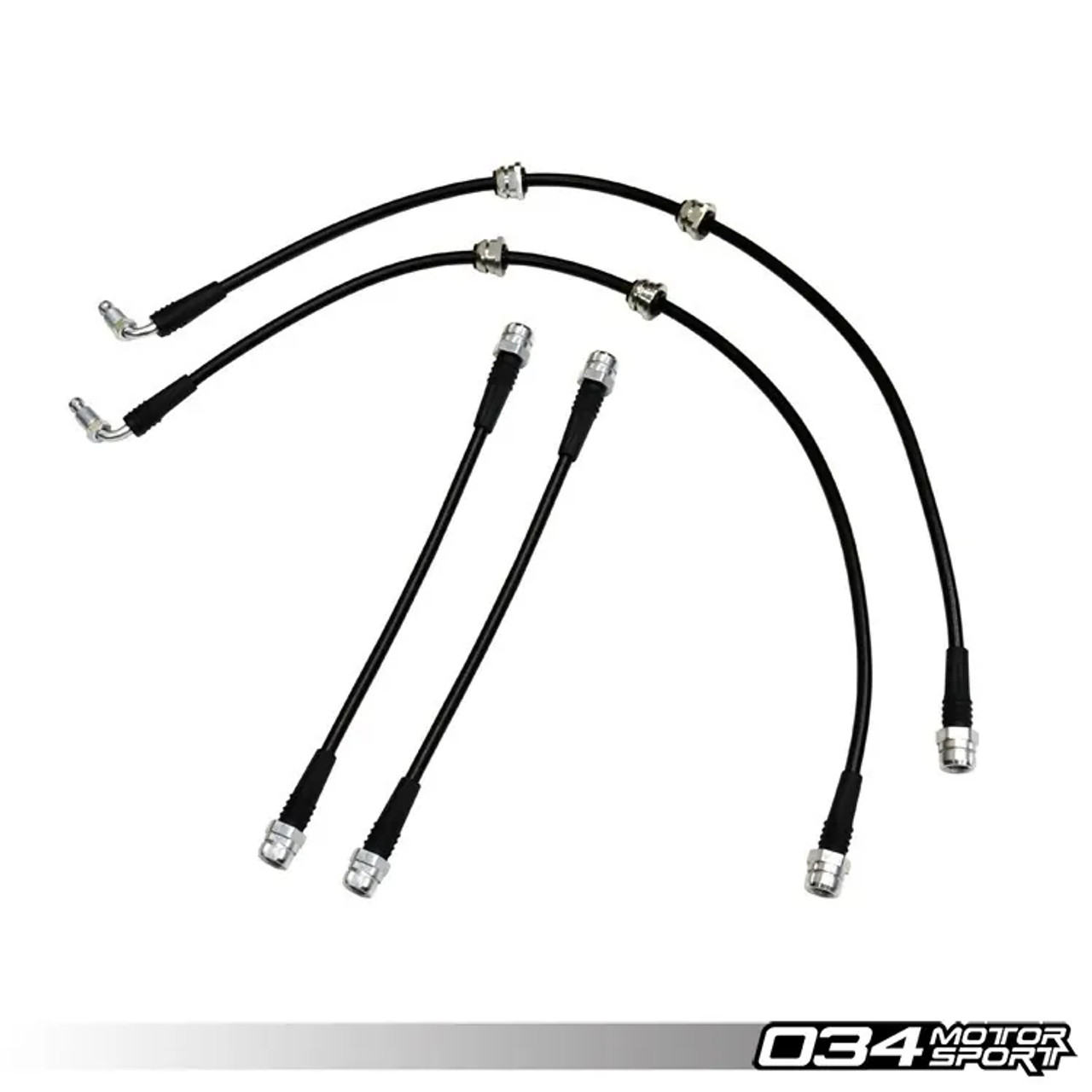 034Motorsport Stainless Steel Braided Brake Line Kit, 8J/8P Audi TT RS &  RS3 - WCT Performance Canada