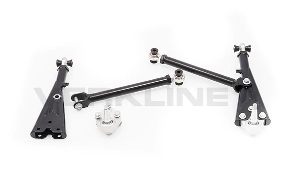 Verkline Adjustable tubular front race wishbones MQB Audi RS3 S3