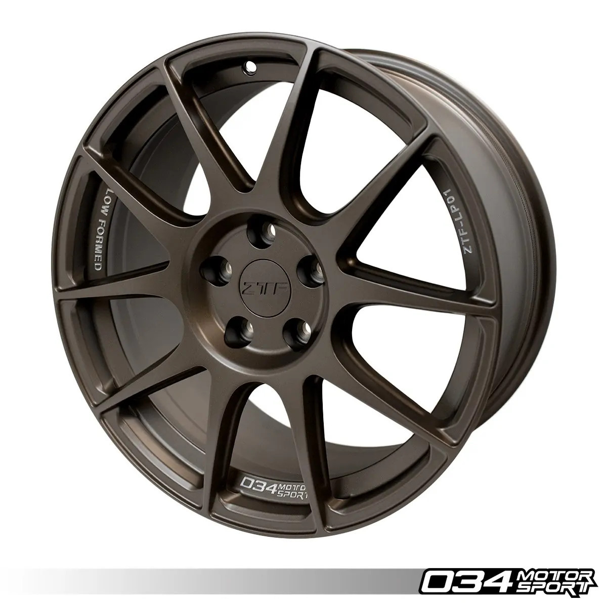 034Motorsport ZTF-LP01 Flowform Wheel - 19x9.3 ET38, 66.6/57.1mm