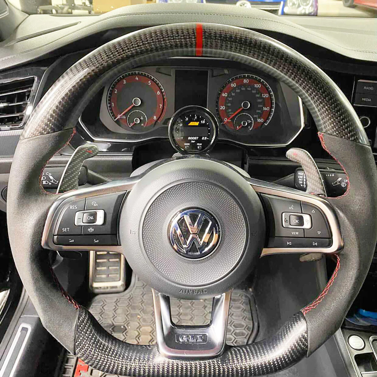 CJM Industries Steering Column Pod - VW MK7 Jetta/GLI & 2018+ Tiguan MQB