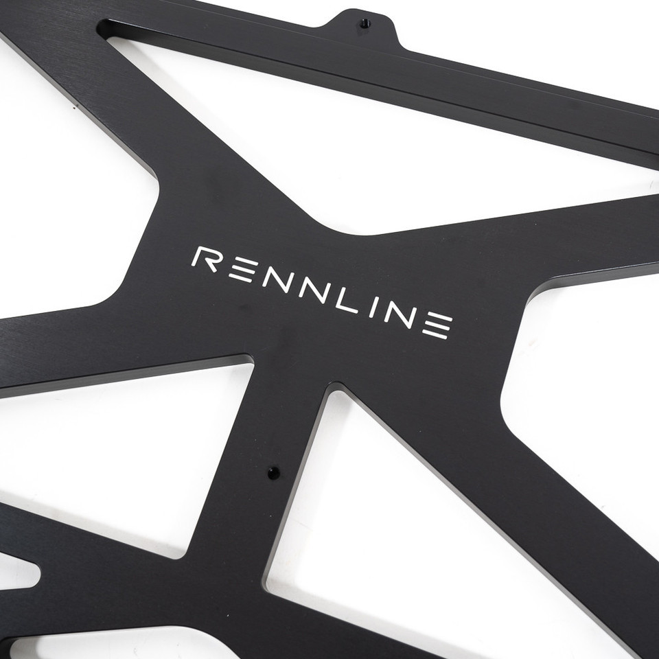 Rennline Porsche Macan 95B Billet X-Brace - With Hardware - WCT